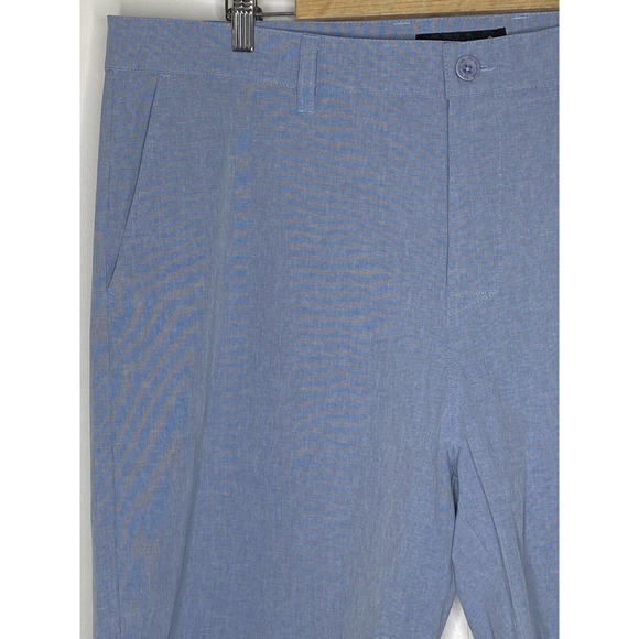 Travis Mathew Mens Neck Shorts Size 40 Pockets 9.5 Inseam Performance Blue - Picture 4 of 12